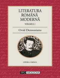 coperta carte literatura romana moderna, 3 volume de ovid densusianu